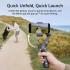 DJI Osmo Mobile 7P Gimbal Stabilizer for iPhone, Android, Native Tracking, Lighting, 3-Axis Phone Gimbal, Quick Launch, One-Tap Edit, Built-in Extension Rod & Tripod, 10hrs Use, Phone Charging - Gray